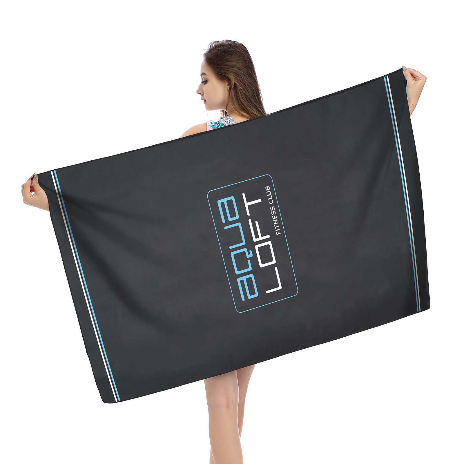 Golf Towel - AQUA Mikrofaser, schnell trocknend und super