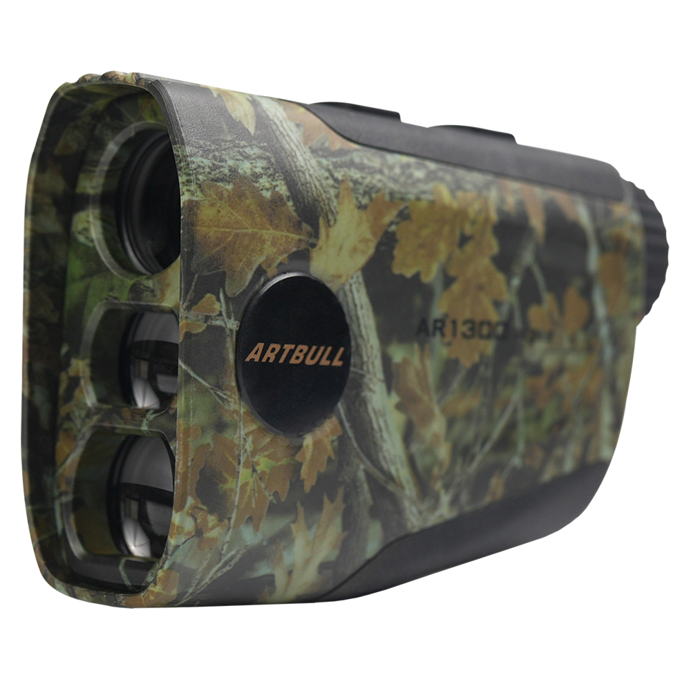 Golf Rangefinder - Camouflage wiederaufladbare Flaggen-Lock Vibration Outdoor Entfernungsmesser