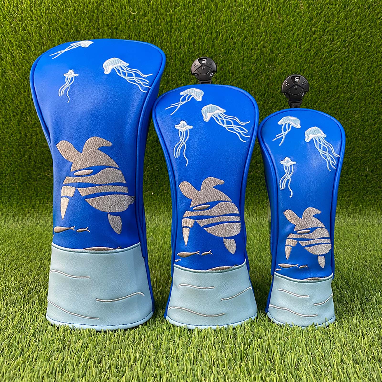 Meeres-Themen Bestickte Golfsc – Golf Driver Bewertung und Preis